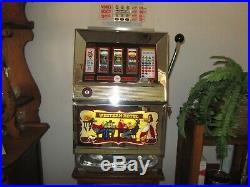 Bally Slot Machine Money Honey One Coin Model 742 1963