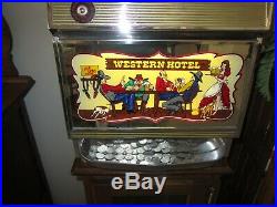 Bally Slot Machine Money Honey One Coin Model 742 1963