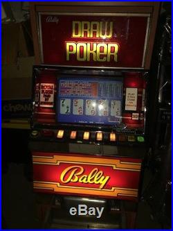 Bally Video Poker V2000 Jacks Or Better Coins Only Play To 1 To 5 Coins