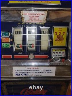 Bally's 1972 Quarter Slot Machine