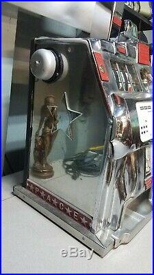 Beautiful Antique Pace 10 Cent Slot Machine From Harrah's Casino