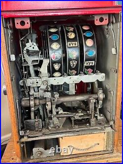 Beautiful Vintage Mills Slot Machine 10 cent WORKING