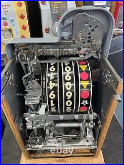 Buckley $0.05 Bonanza Vintage Slot Machine Recently Restored Antique