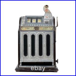C. 1912 Mills Goosneck 5 Cent Slot Machine In Original Condition Working B/o