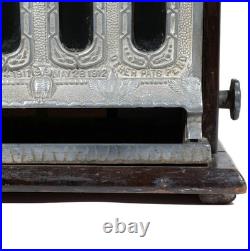 C. 1912 Mills Goosneck 5 Cent Slot Machine In Original Condition Working B/o