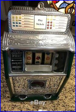 Caille 5 Cent Superior Jackpot Bell Slot Machine
