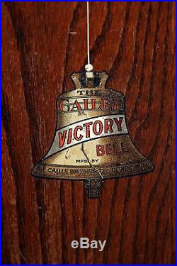 Caille Victory Cast Iron Center Pull Gum Vendor Antique 5c Slot Machine Video