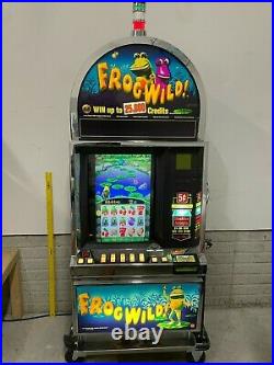 Casino Data Systems CDS Frog Wild Video Slot Machine