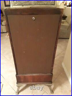 Circa 1898 Calle Bros. PUCK Upright Slot Machine Stunning