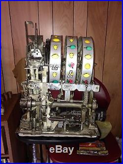 Circa 1948 Mills 50 Cents Slot Machine. Special Award 777