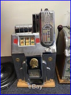 Classic 1939 Jennings Super Chief Slot Machine
