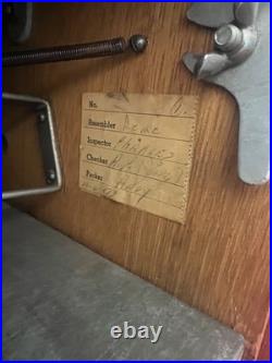 Columbia 1939 Dime Slot Machine Original Working Condition Columbia 1939 Dime Slot Machine Original Working Condition