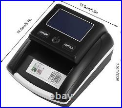 Counterfeit Bill Detector Machine Portable with Value Count, Dollar