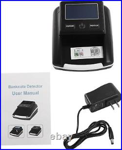 Counterfeit Bill Detector Machine Portable with Value Count, Dollar