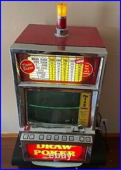 DRAW Poker Slot Machine 1985 IGT 25 CENT DRAW POKER Quarter Machine
