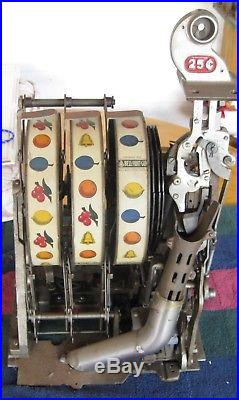 Early 25 Cent Mills Slot Machine