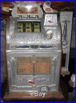 Early 25 Cent Mills Slot Machine With All The Goodies