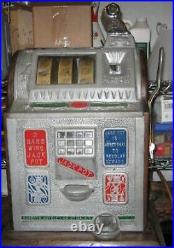 Early Mills Slot Machine With Roberts Conversion