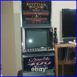 Egyptiangold slot machine all original works great in great condition