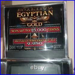 Egyptiangold slot machine all original works great in great condition