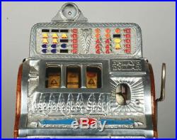 Extremely rare 1929 Fey One Dollar Slot Machine / Free Shipping