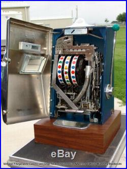 Fitzgeralds Casino Jennings Nickel 5 Cent Slot Machine 1960's Made By Baldecchi