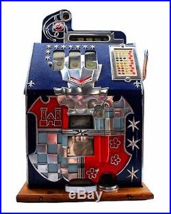 Fully Restored Antique Mills 25cent Castle Front Slot Machine