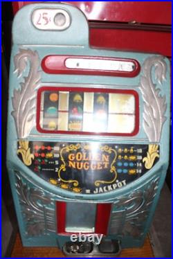 Golden Nugget 25 Cent Slot Machine