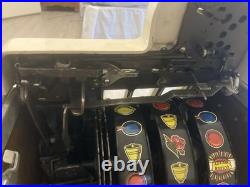 Golden Nugget 25 Cent Slot Machine (needs Work)