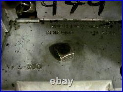 Groetchen Columbia. 25 Cent Slot Machine A-200 Nonworking for Parts or Repair