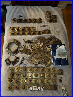 HUGE LOT Mills Novelty Co Antique Slot Machine Locks and Keys Bell Lock