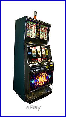 IGT Ten Times Pay Vegas style slot machine with hopper