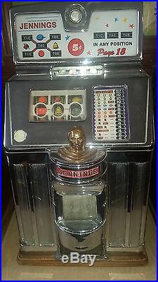 Indian Head Jennings Slot Machines. 01.05.10.2 Set of 4