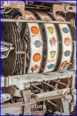 JENNINGS 10c SILVER CLUB antique slot machine, ca the 1930s
