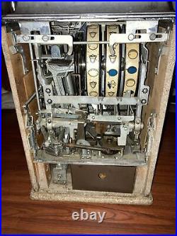 JENNINGS 25c Slot Machine For Parts Or Repair
