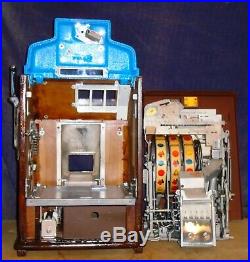 JENNINGS 5c VICTORY CHIEF antique slot machine, ca 1942