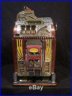 Jennings 10-cent CENTURY antique slot machine, 1930s WATCH VIDEO