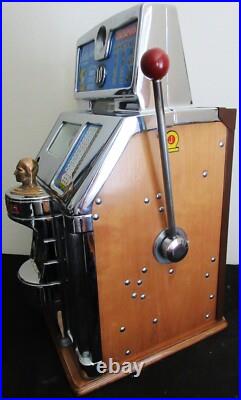 Jennings 10c Lady Luck Tic-Tac-Toe Slot Machine, circa 1940