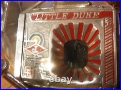 Jennings 1932 1 cent Little Duke slot machine. Perfect cond. Pro. Restored