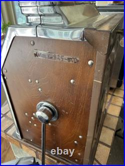 Jennings 25c Mechanical Club Chief Slot Machine Tic Tac Toe 3 Bars Rare AS-IS