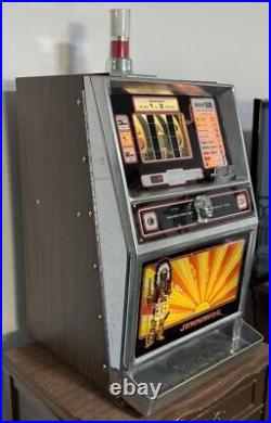 Jennings 25c Quarter Sun Chief Slot Machine 3 Lines