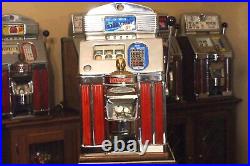 Jennings 5 Cent Slot Machine Hotel New Frontier Star Chief Light Up