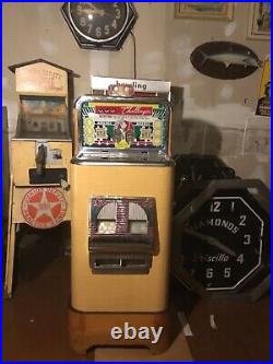 Jennings 5 cent Slot Machine Challenger Floor Slot Machine 1940'S