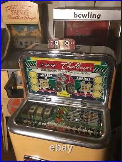 Jennings 5 cent Slot Machine Challenger Floor Slot Machine 1940'S