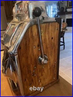 Jennings 5c Standard Chief Tic-Tac-Toe Slot Machine, circa 1940