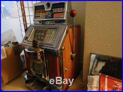 Jennings Buckraroo 10 cent Slot Machine, works, as is