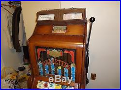 Jennings CigaRola cigarette slot machine 1939