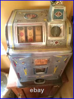 Jennings Five Cent Slot Machine works