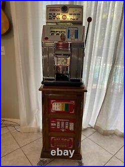 Jennings Governor Slot Machine With Stand