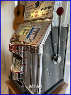 Jennings Governor Slot Machine With Stand